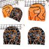 Spider Web Fashion Pattern Neutral Casual Warm Knitted Hat For Autumn Winter And
