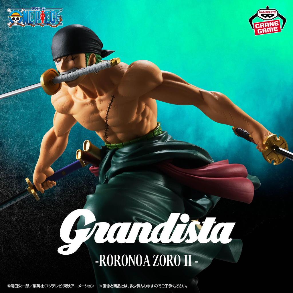 One Piece ZORO Zoro Figure Grandista-RORONOA II-