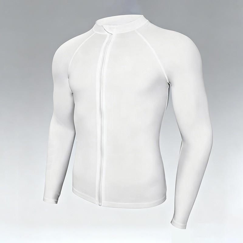 Mens Long Sleeve UV Protection Rash Guard Set With Full-Length Swim Pants Snorkeling Surfing Swimming