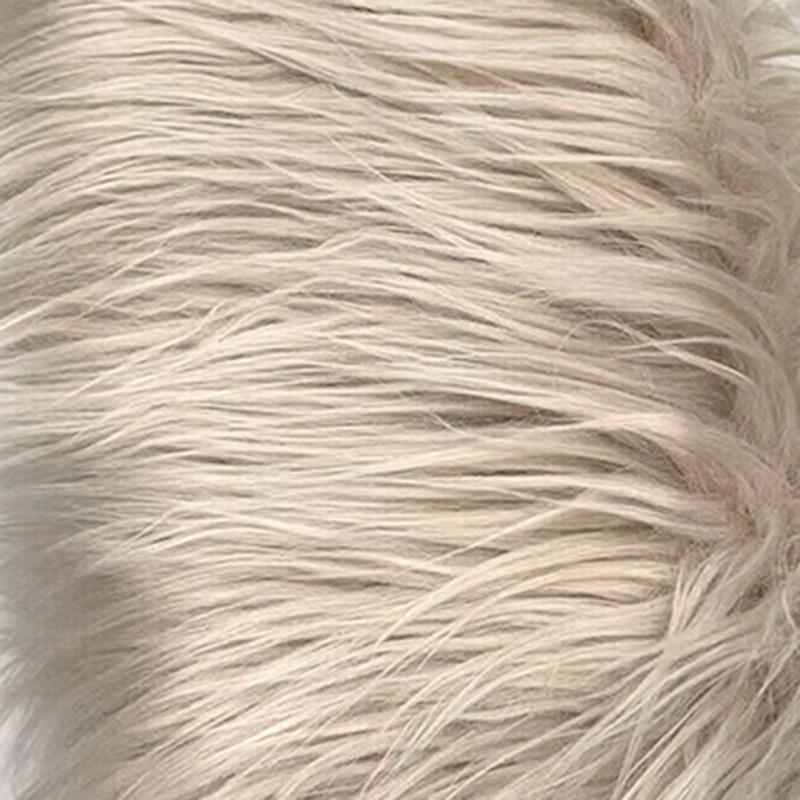 50/100cm Colorful Faux Fur Fabric Imitation Plush Cloth for Patchwork Sewing Material DIY Doll Beard Hair Chair Decorative Cover