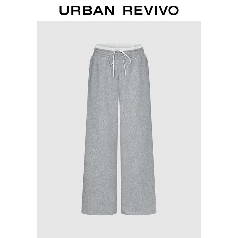 UR 2025 Women's Color Block Wide-Leg Pants