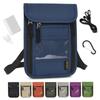GOKEI Passport Neck Security Large Ideal for International Passport Security Passport Convenient Travel Navy Case, Strap, Anti-Skimming, Pouch,
