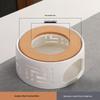 Ceramic Candle Warmer for Tea - Insulating Stove for Boiling and Warming in Home, Restaurant, or Hotel