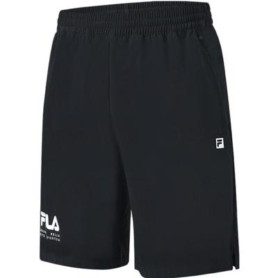 Latte Girl 3.0 Series Logo Print Straight Loose Casual Shorts Men Shorts Deep-Black A11M321803FBK