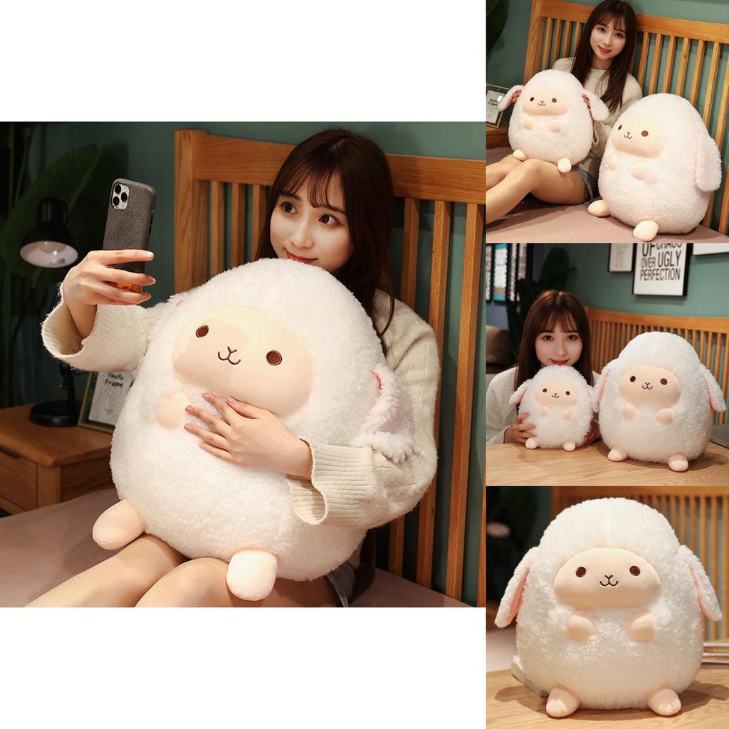Cartoon Tuan Tuan Sheep Plush Toy With Soft Pp Cotton For Kids Bedroom Decor Characters Included)