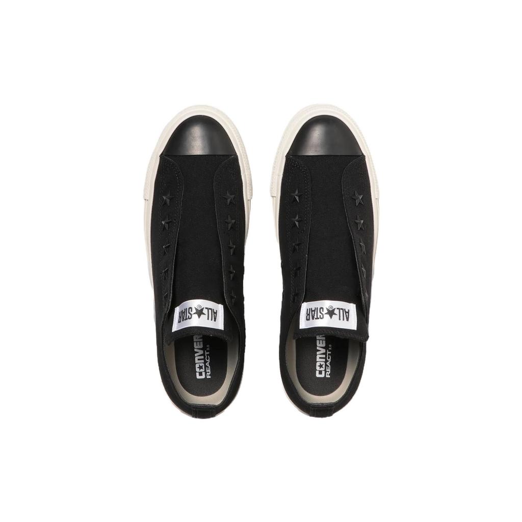 Converse All Star Starslip Ox Comfortable Versatile Low Top Canvas Shoes Unisex Sneakers Black 31310620