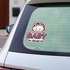 Car Stickers Cute Cartoon Baby On Board Sticker Sign Stickers Car Decorative Decal Car Accessories