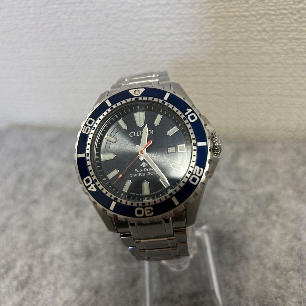 Used Citizen Promaster Marine (PROMASTER MARINE) Eco-Drive Diver BN0191-55L Solar E168-S111510 Watch