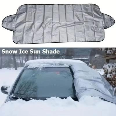 NEW Prevent Snow Ice Sun Shade Dust Frost Freezing Car Windshield Cover Protector Cover Universal for Auto