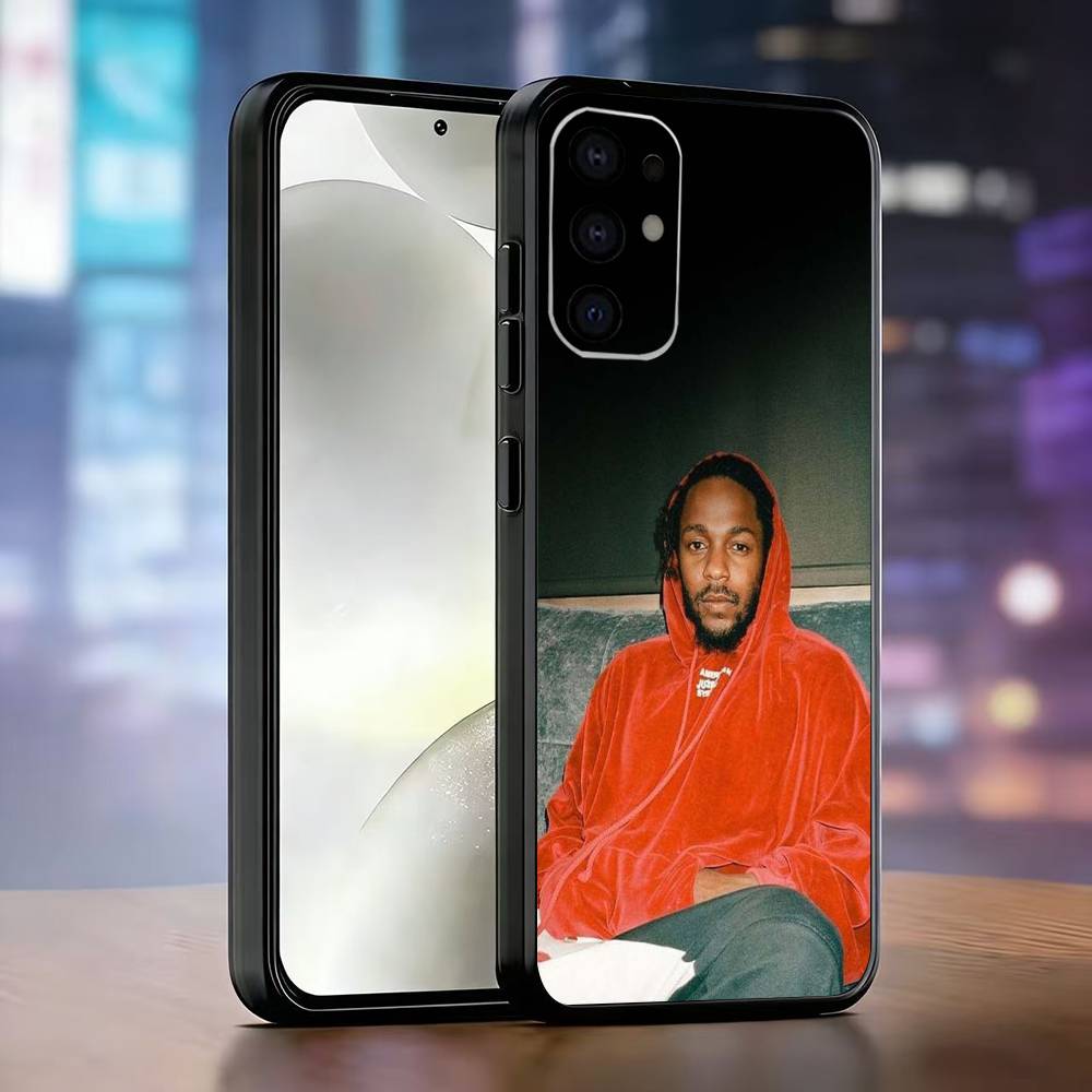 Rapper K-Kendrick Lamar Phone Case For Samsung S25,S24,S21,S22,S23,S30,Ultra,S20,Plus,Fe,Lite,Note,10,Black Cover