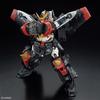BANDAI SPIRITS RG Yuushaoh Gaogaigar Gaogaigar Color-Coded Plastic Model Kit (Black/Red) 40x30x30cm