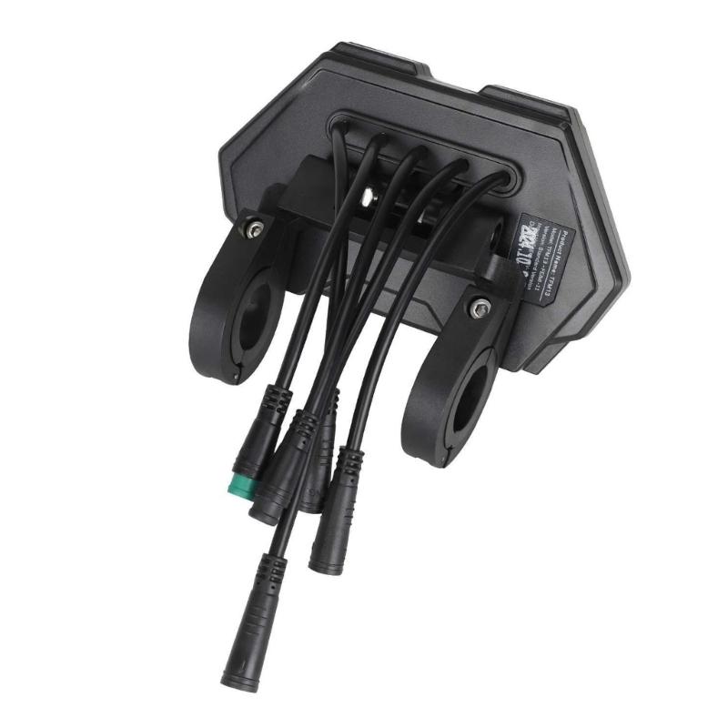 Electric Scooters Dashboards With Real Time Speed Battery Level Odometers Safe Cycling Accessory