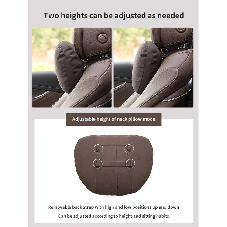 Škoda Octavia Fabia Rapid Superb Karoq Kodiaq Scala Citigo Kamiq Opěrka hlavy do auta Podpora krku Sedadlo Bederní polštář Měkký polštářek na krk