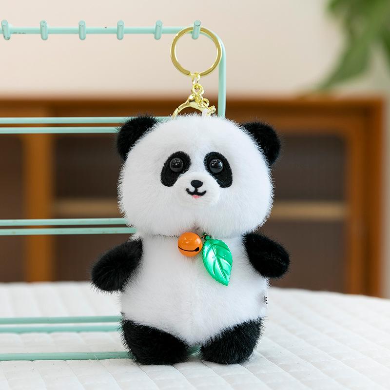 Cute sloth pendant forest animal cartoon plush toy car key chain school bag pendant