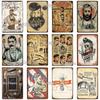 Barber Rules Metal Sign Tin Sign Vintage Decor Room Decoration Metal Plaque Man Cave Bar Sign Poster Home Decor