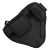 10.2x6.69inches Walkie Talkie Portable Vest Chest Bag Pouch Black with Adjustable Strap