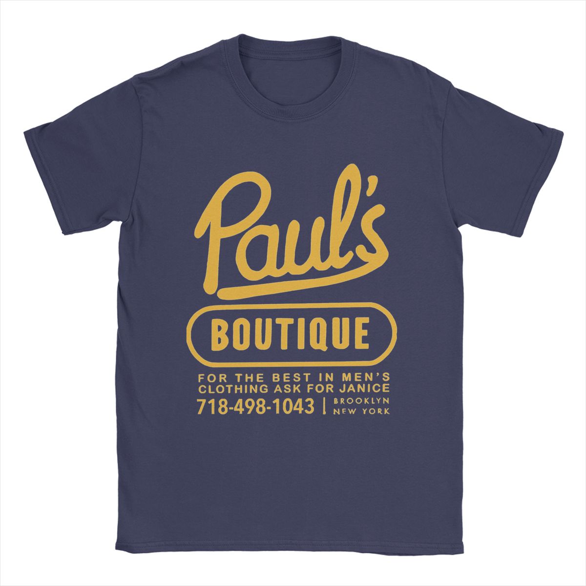 

Beastie Boys Pauls Boutique T Shirts Men s 100% Cotton Funny T-Shirts Round Neck Tee Shirt Short Sleeve Tops New Arrival M