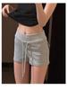Women's Summer 2025 Slim Fit Drawstring Sporty Shorts