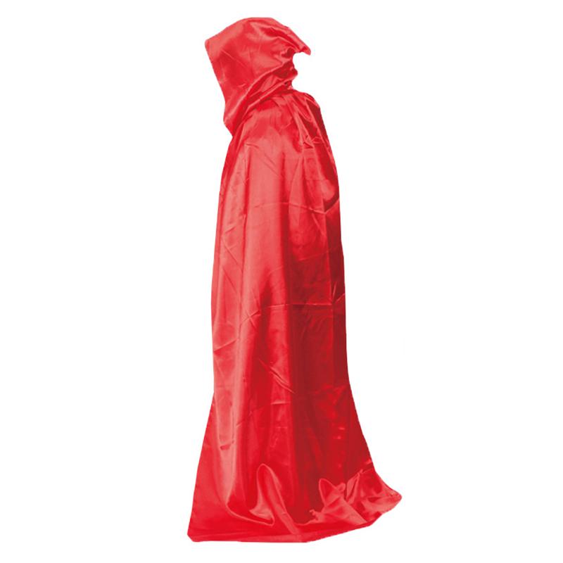 1Pc Halloween Cloak Death Cosplay For Unisex Adults Hooded Cape Vampire Cos Halloween Party Costume Props