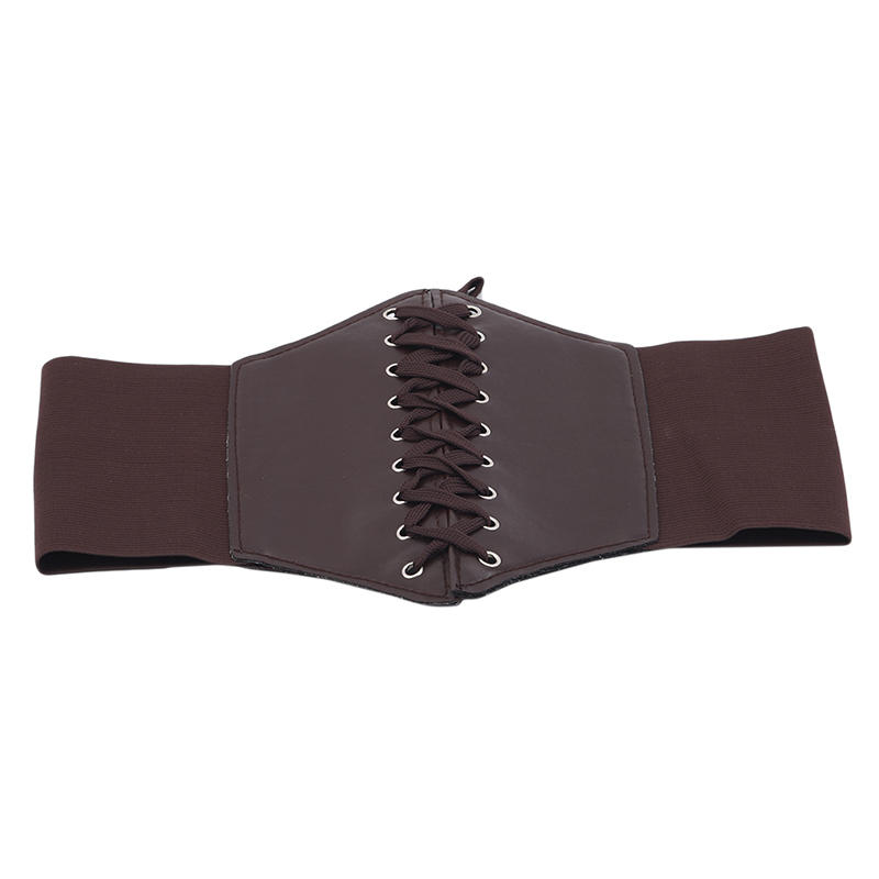 Ladies' Shaping Strap Court Style Body Wide Waist Seal Slimming Effect Corset Belt Fashion Lace-up Slimming Vintage Waist Seal