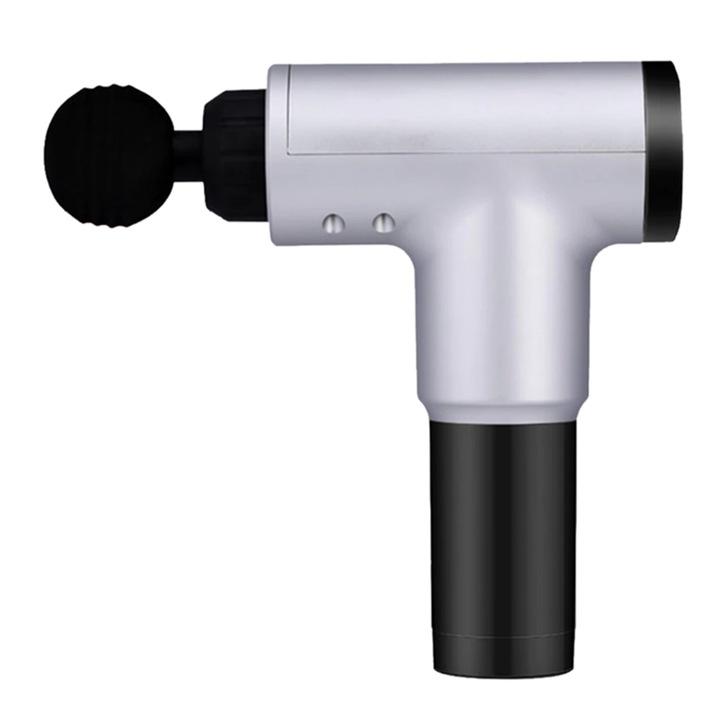 Pistolet Do Masażu Masażer Do Pleców Ciała Massage Gun Mocny 4 Końcówki
