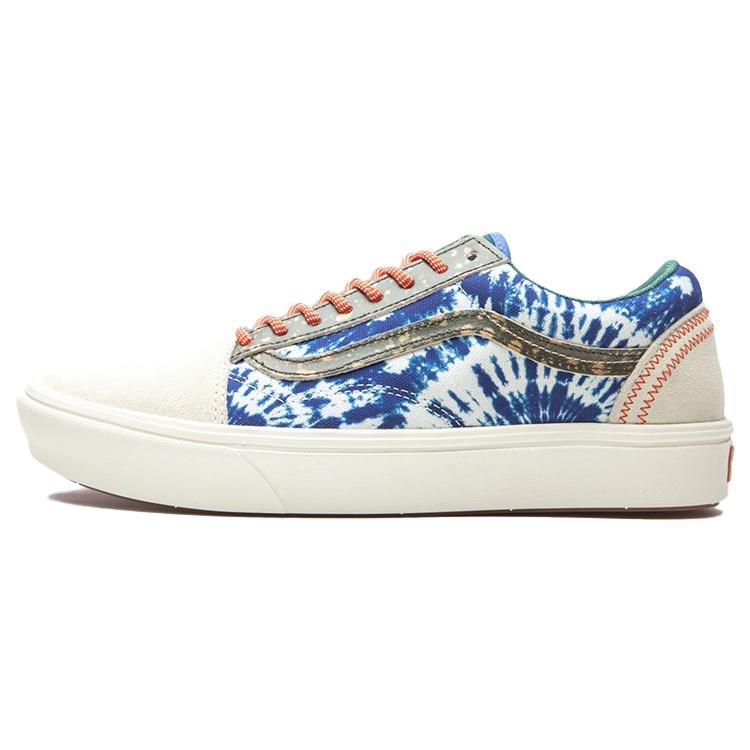 Vans Comfycush Old Skool Tie-dye Blue White Men s VN0A3WMA1S1 EU 35