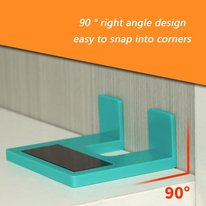 Adjustable Door Hinge Fixing Tool with Magnetic Backing Prevents Shifting 2mm Gaps Alignment for Home Improvement Use