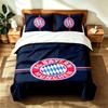 FC Bayern Mnichov (14) Sada 3 ks vhodná do ložnic měkká a pohodlná ideální dárek pro rodinu a přátele Zahrnuje jeden povlak na přikrývku a dva