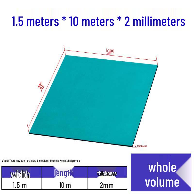 Green Anti-Static High-Temp Resistant Rubber Workbench Mat