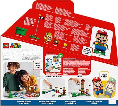 LEGO Super Mario Toys: LEGO(R) Mario(TM) Adventure Begins ~ Starter Set, Christmas Gift for Boys and Girls, Mario Figures, Games, Toys, Educational To