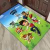 Dogs Cartoon Carpet Rug for Living Room Bedroom Home Sofa Decoration,Kids play Non-slip Floor Mat