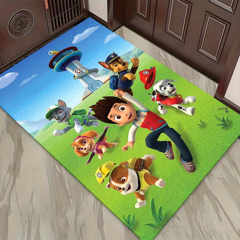 Dogs Cartoon Carpet Rug for Living Room Bedroom Home Sofa Decoration,Kids play Non-slip Floor Mat