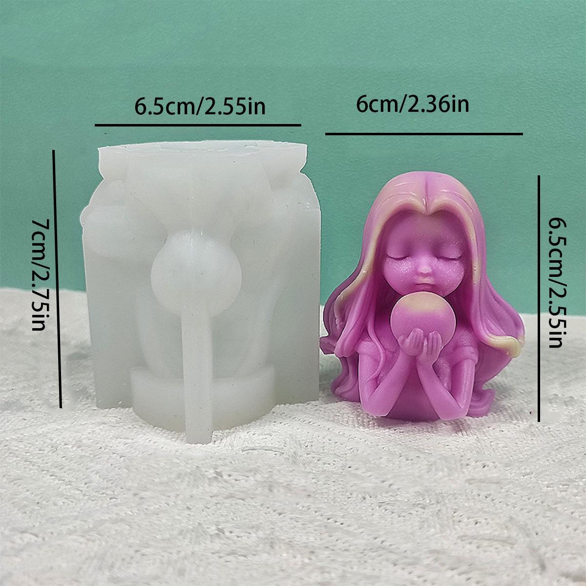 

Принцесса Бетти 3D гипсовая кукла и силиконовая форма для свечи