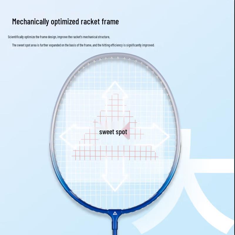 Peak YYF1418 Adult Badminton Racket Set