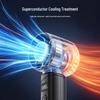 C01 Mini Wireless Handheld Fan: Brushless, High-Speed, Ice-Cooling, Long Battery Life, Portable.