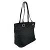 PRADA Triangular logo Tote Bag black Women used
