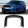 Car Steering Wheel Trim Real Carbon Fiber Auto Decoration Fit for Range Rover Evoque 2020