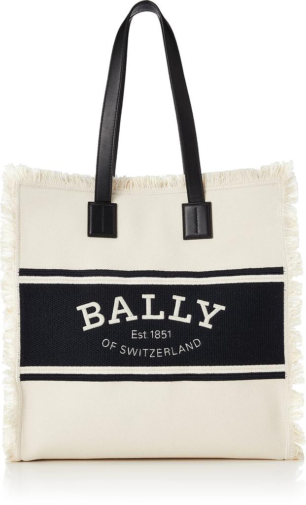 Bally Tote Bag 6302950 Women's Natural/Black/Yegold [Used]