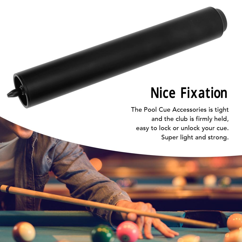 Billiard Pool Cue Extender Aluminum Pool Cue Extension Billiard Extension Extender Accessory Parts With Bump
