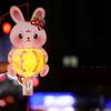 Hanging Mid-Autumn Festival Lantern Luminous Handheld Luminous Lantern Rabbit Lantern  Chidlren