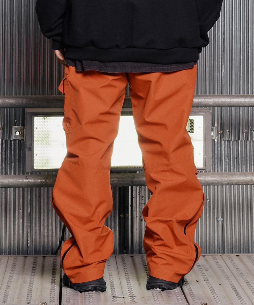 GRAILZ Pintuck Nylon Pants [Dark Orange]