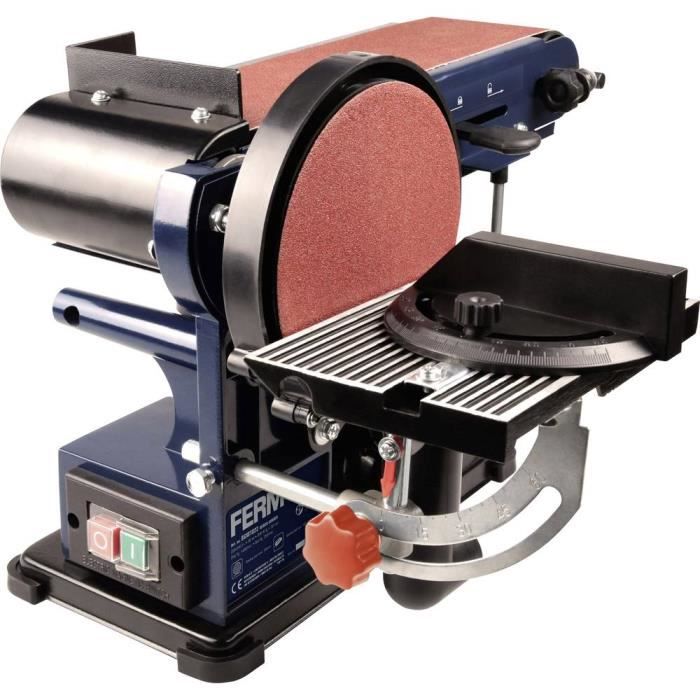 Ponceuse À Bande - FERM - BGM1022 - 350W - 292 M/min - 100 Mm