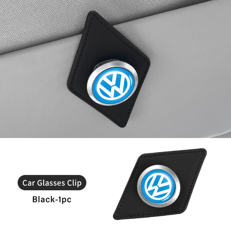 CUP1 Araba Güneş Gözlüğü Klipsi Kart Bilet Tutucu Stand Sabitleyici Gözlük Güneşlik Araba Aksesuarları Volkswagen VW Scirocco Passat İçin