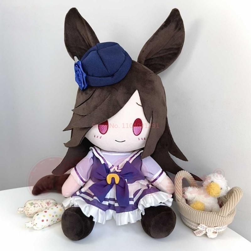 30cm Anime Umamusume: Pretty Derby Tokai Teio Symboli Rudolf Plush Cotton Doll Sitting Posture Dolls Plushie Cosplay Doll Gifts