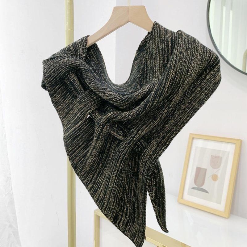 Scarfs For Women Neck Wrap Shawl Casual Dress Elegant Small Vintage Skinny Immitation Cashmere Collar Scarf Women