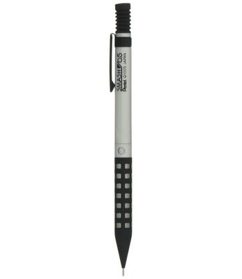 Kidera Shoji Pentel Smash Mechanischer Silber Schwarz mit Transparent Limited Edition Bleistift, 0,5 mm, Griff, Farbe, Q1005-ATZKS