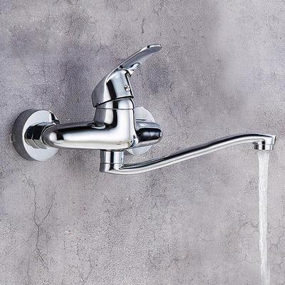 VEMUSE Copper Wall-Mounted Rotatable Kitchen Faucet