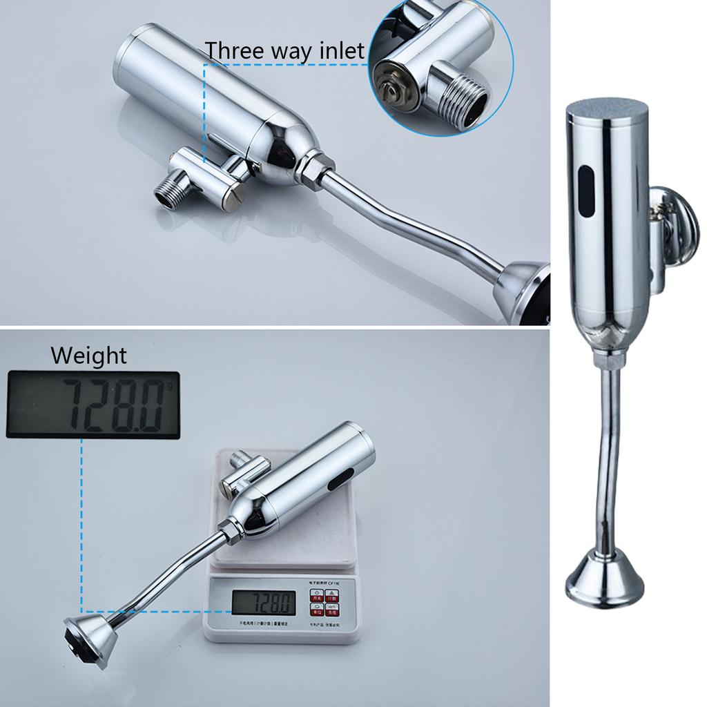 Intelligents Infrar Sensors Flush Valves for Toilets and Urinals Craft of Brass for Easy Installation In Public Space