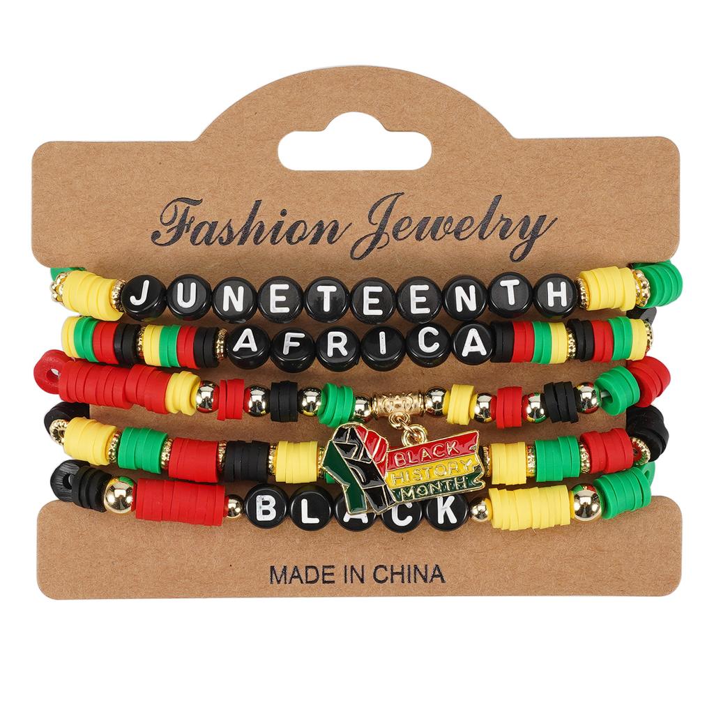 JYL TS Bracelet Bohemian Independence Day  Beads Enhances Pride