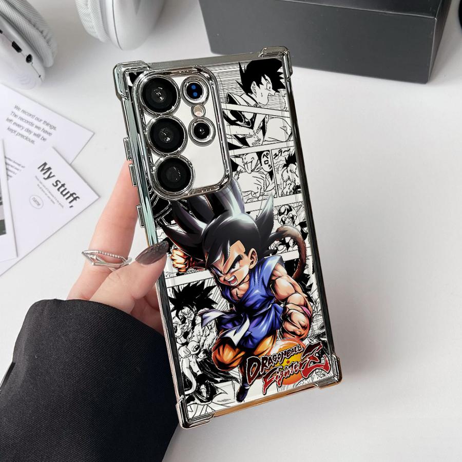 Dragon-Ball Goku Handyhülle für Samsung Galaxy s23ultra Note 20 Ultra S25 Ultra S20 FE S24 S23 S22 Ultra s24fe S21FE S25 Plus